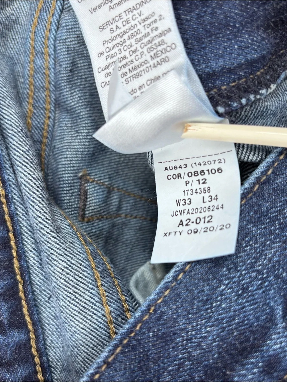 J Crew 484 Slim Stretch Jeans Men’s 33X32* Preppy Casual 100% Cotton